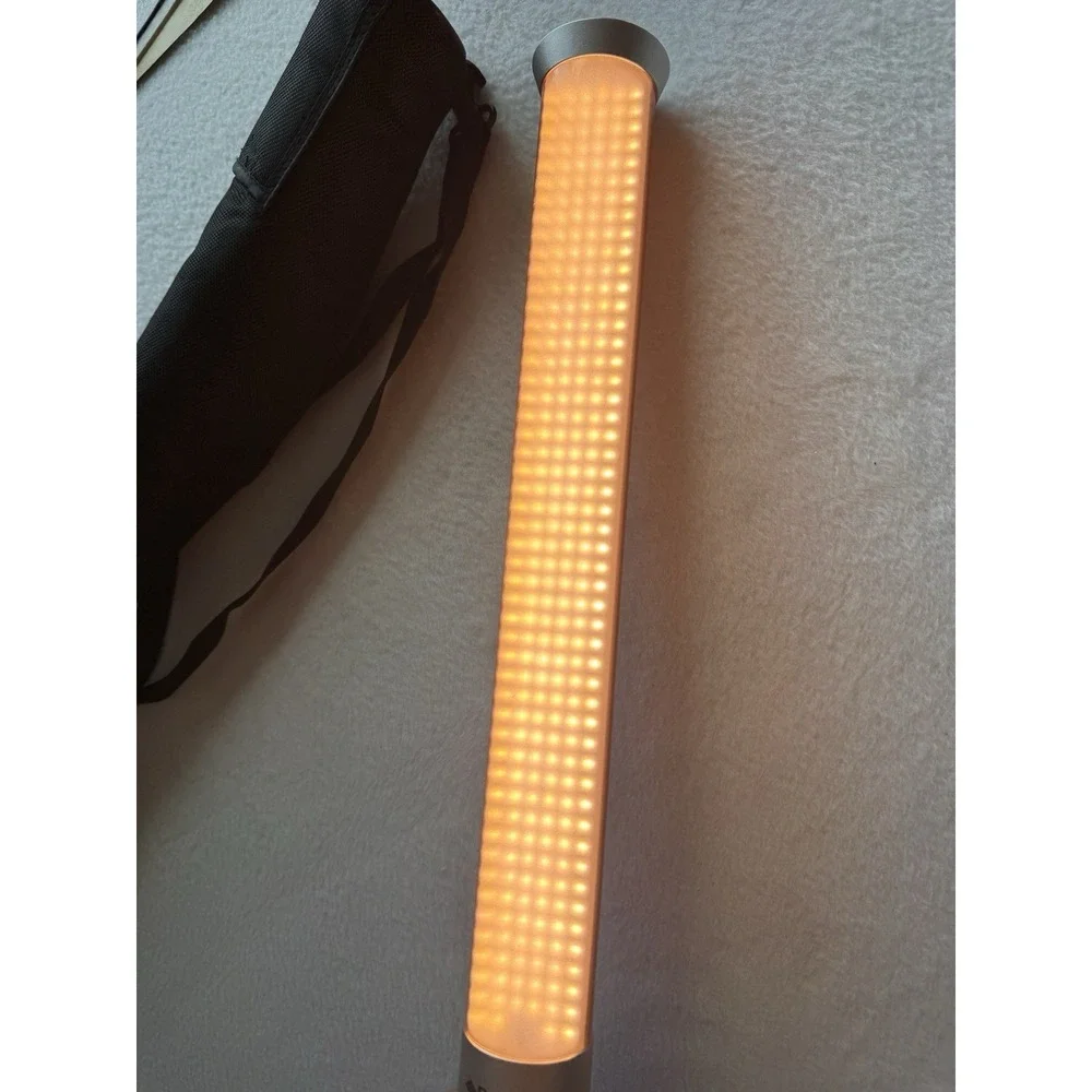 Polaroid LED Light‎ Wand Photography Video Light Adjustable Orange W Case & Cord